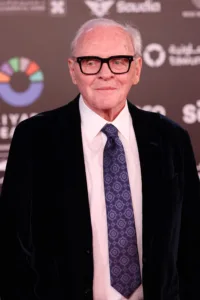 RIYADH, SAUDI ARABIA - JANUARY 17: Sir Anthony Hopkins attends the “Life Is A Dream” concert - Composer Sir Anthony Hopkins performs with the Royal Philharmonic Orchestra for Riyadh Season 2025 live broadcast on MBC on January 17, 2025 in Riyadh, Saudi Arabia. (Photo by Darren Arthur/Getty Images for GEA)